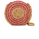 sac à main bandolera en mezcla de yute femme ESPRIT