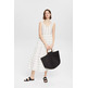 robe midi con rayas bordadas femme ESPRIT