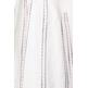robe midi con rayas bordadas femme ESPRIT