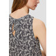 top estampado con efecto arrugado femme ESPRIT