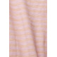 t-shirt a rayas con logo bordado femme ESPRIT