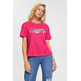 t-shirt femme  ESPRIT sus flower typo