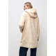 manteau femme  street fake fur coat w. hoody