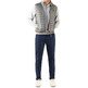 gilet matelassé basique grise homme el ganso