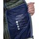 cazadora homme ganso veste acolchado básico verde