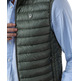 cazadora homme ganso veste acolchado básico verde