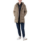 cazadora homme ganso manteau largo plumas beige