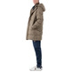 cazadora homme ganso manteau largo plumas beige