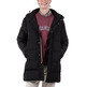 cazadora homme ganso manteau largo plumas negro