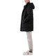 cazadora homme ganso manteau largo plumas negro