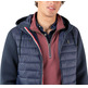 cazadora homme ganso cazadora capucha mangas neopre