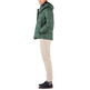 cazadora homme ganso manteau corto plumas verde