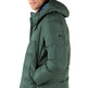 cazadora homme ganso manteau corto plumas verde