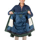 cazadora homme ganso manteau corto plumas verde