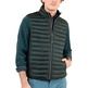 cazadora homme ganso veste acolchado básico verde