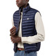 cazadora homme ganso veste acolchado básico marin