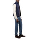 cazadora homme ganso veste acolchado básico marin
