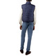 cazadora homme ganso veste acolchado básico marin