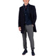 homme manteau paño marino u