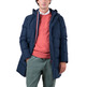homme manteau largo plumas marino u