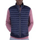 cazadora homme ganso veste acolchado básico marin