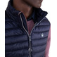 cazadora homme ganso veste acolchado básico marin
