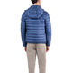 cazadora homme ganso blouson acolchada básica azul