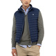 cazadora homme  el ganso veste acolchado básico marin
