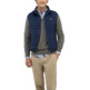 cazadora homme  el ganso veste acolchado básico marin