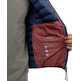 cazadora homme  el ganso veste acolchado básico marin