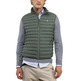 cazadora homme  el ganso veste acolchado básico verde