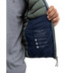 cazadora homme  el ganso veste acolchado básico verde