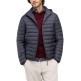 cazadora homme  el ganso blouson básica acolchada gris