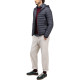 cazadora homme  el ganso blouson básica acolchada gris