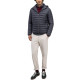 cazadora homme  el ganso blouson básica acolchada gris