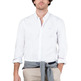 chemise homme ganso chemise pin point oxford blanca