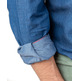 chemise homme  ganso chemise denim doble tintura