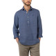 chemise homme  el ganso chemise polera lino marino