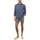 chemise homme  el ganso chemise polera lino marino