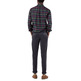 chemise homme  ganso chemise cuadros tartán verde pe