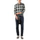 chemise homme ganso chemise cuadros tartán marino p