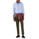 chemise homme ganso chemise celeste twill cinta ico