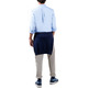 chemise homme  ganso chemise bandera pin point celes