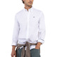 chemise homme  el ganso chemise garment dyed algodón bl