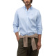 chemise homme  el ganso chemise garment dyed button dow