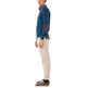 maillot homme ganso maillot cuello pico coderas azu