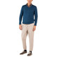 maillot homme ganso maillot cuello pico coderas azu