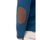 maillot homme ganso maillot cuello pico coderas azu