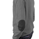maillot homme ganso maillot cuello pico coderas gri