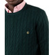 maillot homme ganso maillot cuello caja cables verd